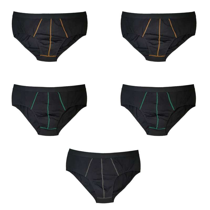 شورت مردانه لیورجی مدل shw-4x-5blk مجموعه 5 عددی