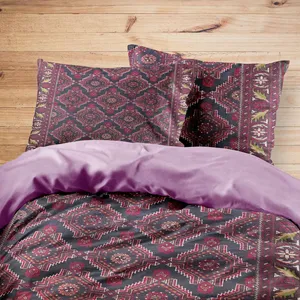 سرویس روتختی مدوپد طرح فرش بلوچ قابی مدل C-balouch29 یک نفره 4 تکه