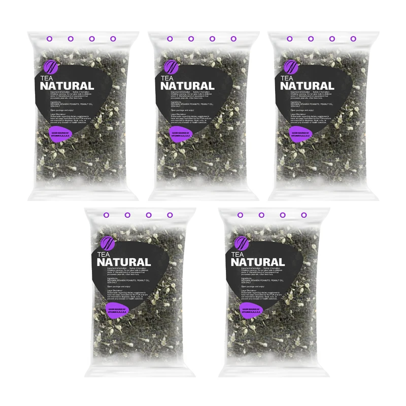 چای سبز جاسمین نچرال - 100 گرم بسته 5 عددی 