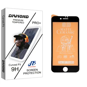 JF Diamond glass Screen Protector For Apple آیفون 7 و 8