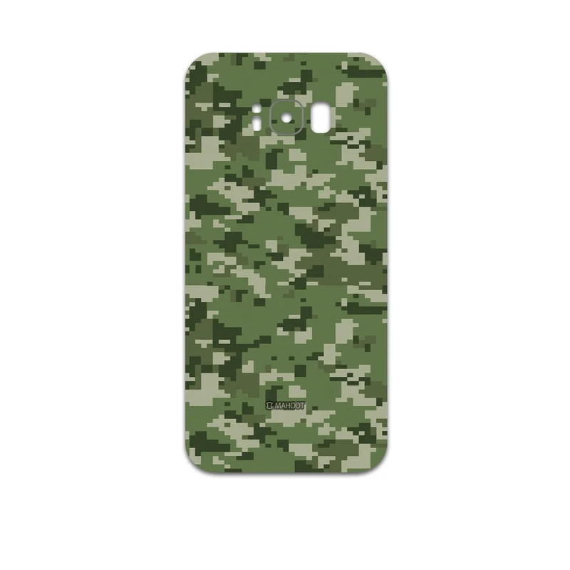 برچسب پوششی ماهوت مدل Army-Green-Pixel مناسب برای گوشی موبایل سامسونگ Galaxy S8 Plus