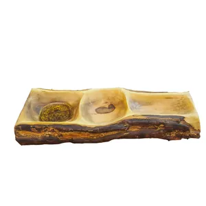 ظرف سرو چوبی مدل روستیک