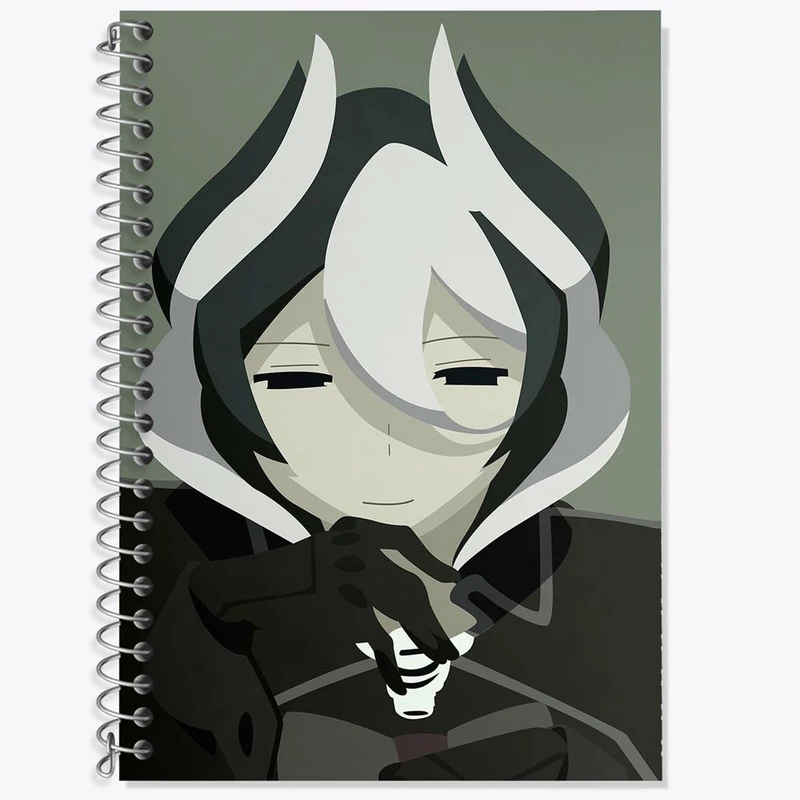 دفتر زبان 50 برگ خندالو مدل دو خط طرح اوزن انیمه ساخته شده پرتگاه Made in Abyss کد 22081