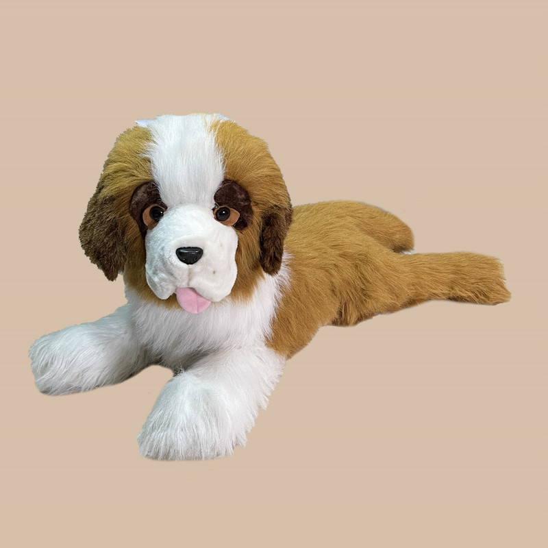 عروسک طرح سگ مدل Bernese Mountain Lying Dog کد SZ10/689  طول 90 سانتی‌متر
