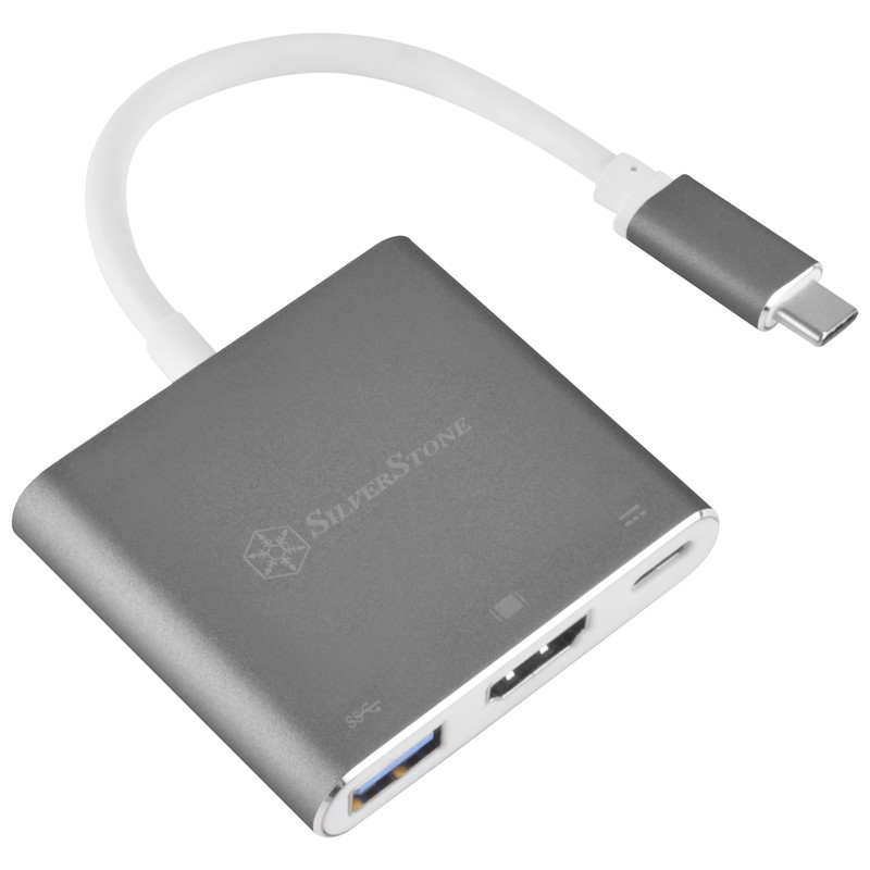 مبدل USB -C به USB/ HDMI سیلور استون مدل EP08