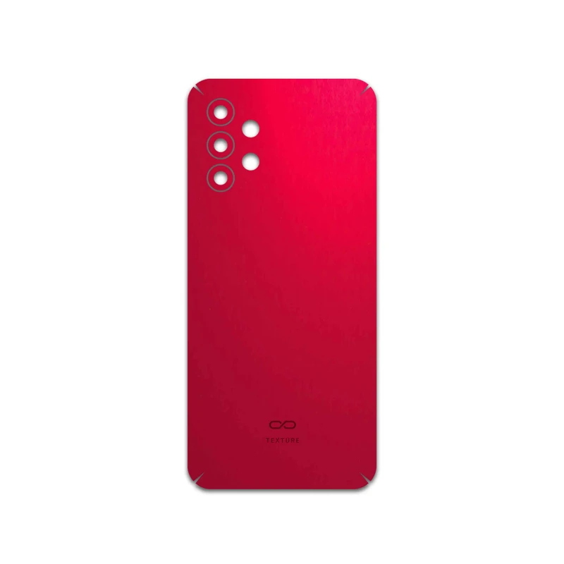 برچسب پوششی ماهوت مدل Matte-Warm-Red مناسب برای گوشی موبایل سامسونگ Galaxy A13