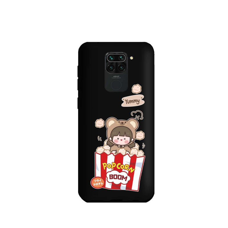 کاور طرح پاپ کرن دخترانه کد m2884 مناسب برای گوشی موبایل شیائومی Redmi Note 9 / Redmi 10X 4G