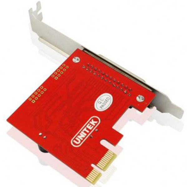 کارت تبدیل PCI به Parallel یونیتک مدل Y-7507