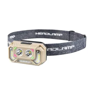 چراغ پیشانی مدل T129 با نور چند رنگ