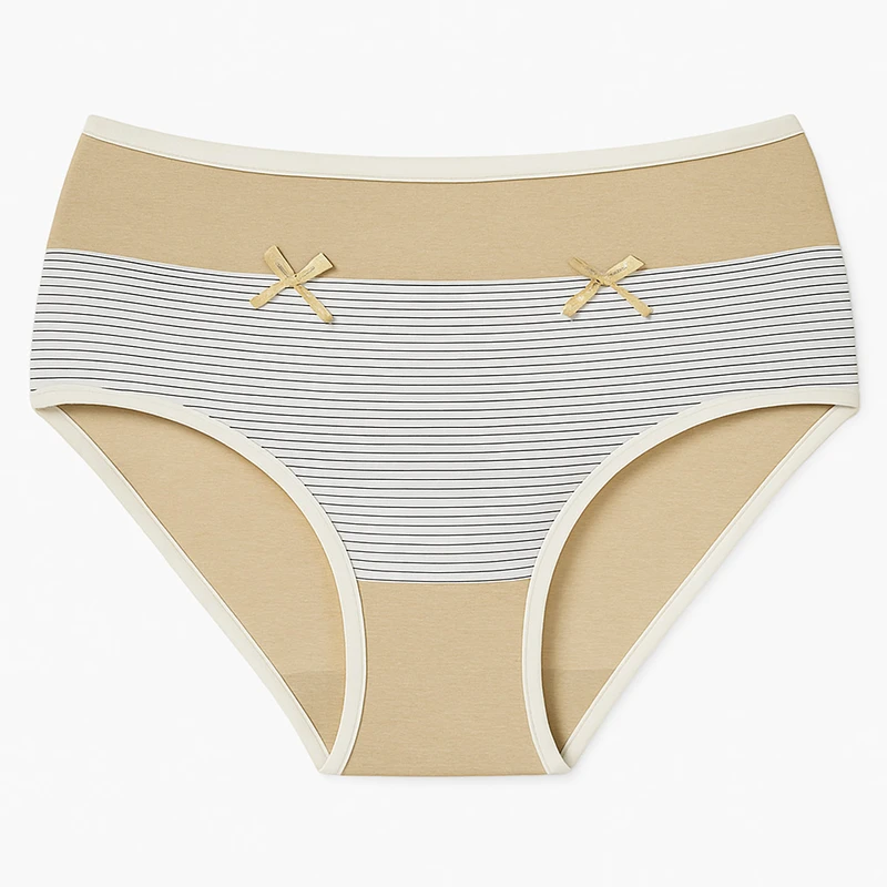 شورت زنانه مدل راه‌راه کد 5408-Y97