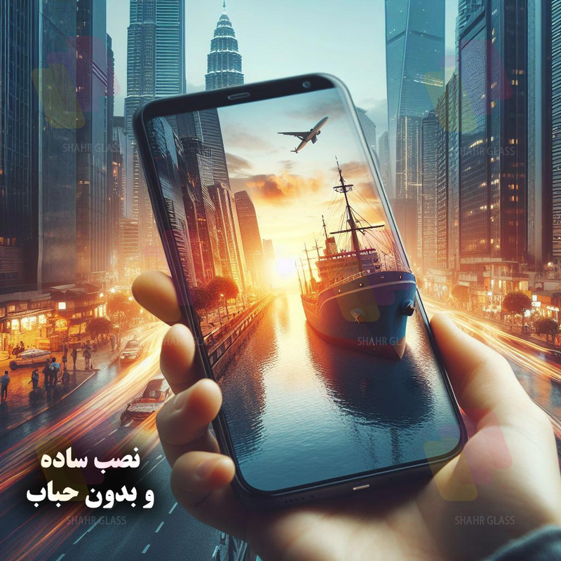 محافظ صفحه نمایش سوپردی شهر گلس مدل SHIPS مناسب برای گوشی موبایل شیائومی Redmi Note 9s / Note 9 Pro / Note 9 Pro Max