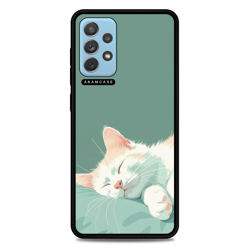 کاور آکام مدل AMC-WSGA72-CATS-24 مناسب برای گوشی موبایل سامسونگ Galaxy A72