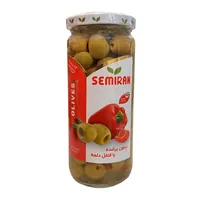 زیتون با مغز فلفل دلمه سمیران- 450 گرم