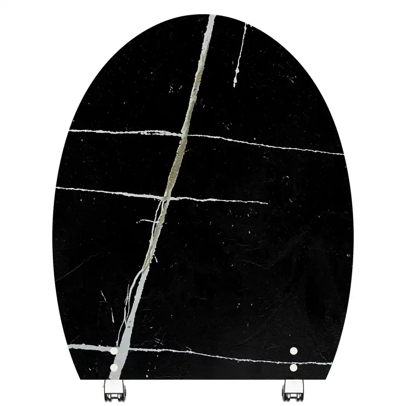 در توالت فرنگی مدل سنگ کوارتز طرح بیضی نویر