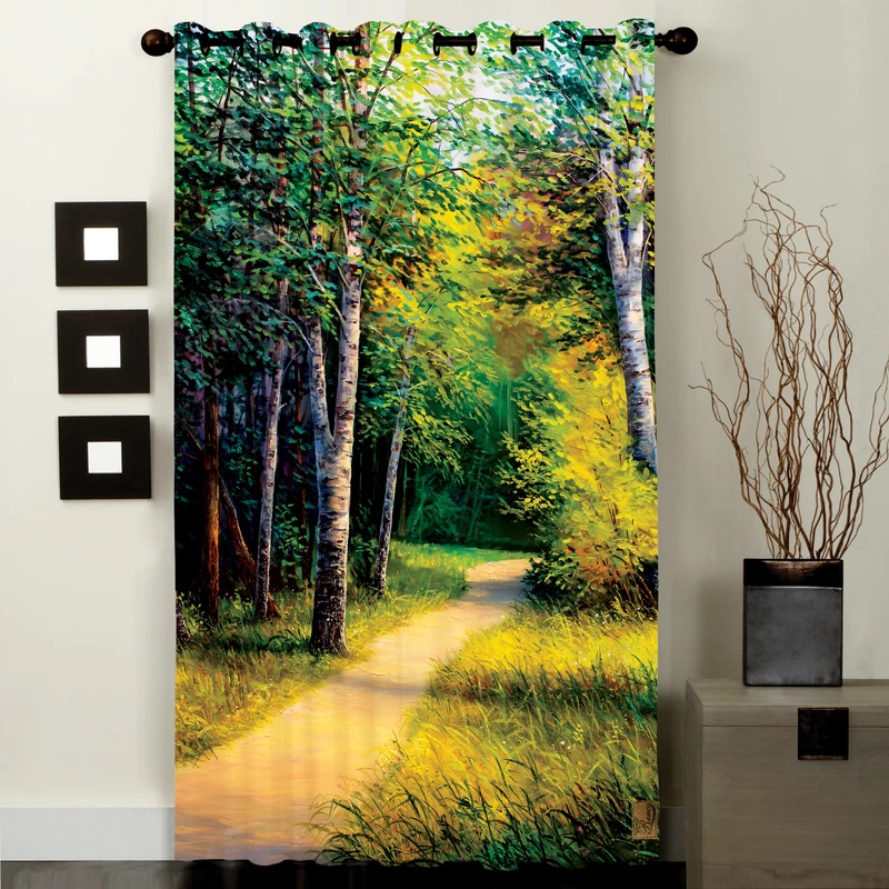  پرده رنس مدل CC5-50341 ارتفاع 270x138 سانتی‌متر 