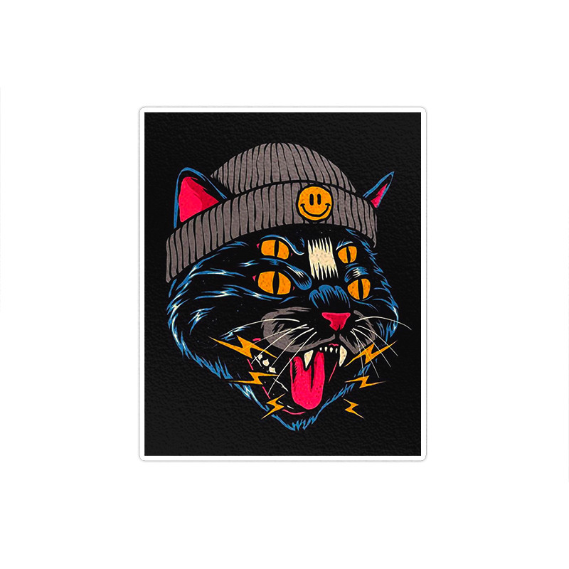 استیکر تزئینی موبایل و تبلت ماسا دیزاین طرح گربه مدل SN018