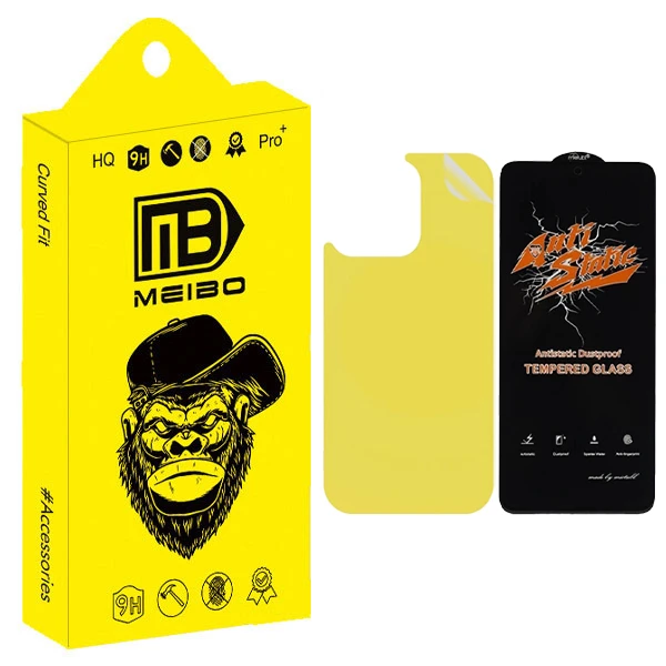 محافظ صفحه نمایش میبو مدل Antistatic Touch مناسب برای گوشی موبایل اپل iPhone 16 pro max به همراه محافظ پشت گوشی