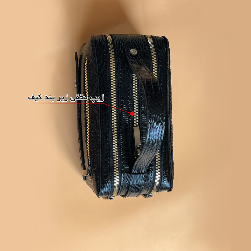 کیف دستی مردانه خانه چرم آنا مدل بردیا