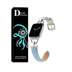 بند دریم مدل Denim مناسب برای اپل واچ سری 6 سایز 40 میلیمتری