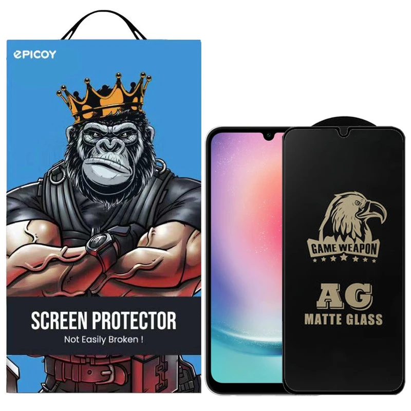 محافظ صفحه نمایش مات اپیکوی مدل Weapon مناسب برای گوشی موبایل سامسونگ Galaxy A24 4G