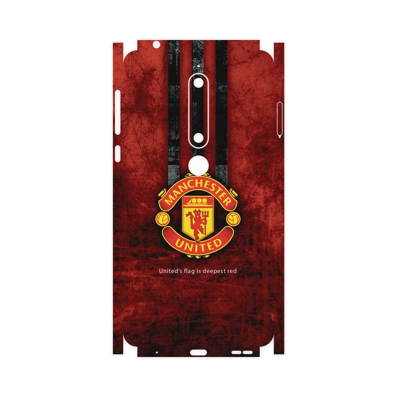 برچسب پوششی ماهوت مدل Manchester-United-FC-FullSkin مناسب برای گوشی موبایل نوکیا 6.1