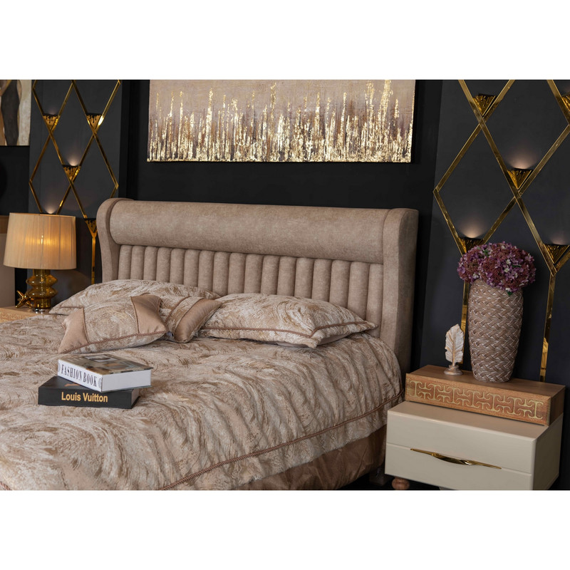 تخت خواب دو نفره مدل 212 سایز 180x200 سانتی متر