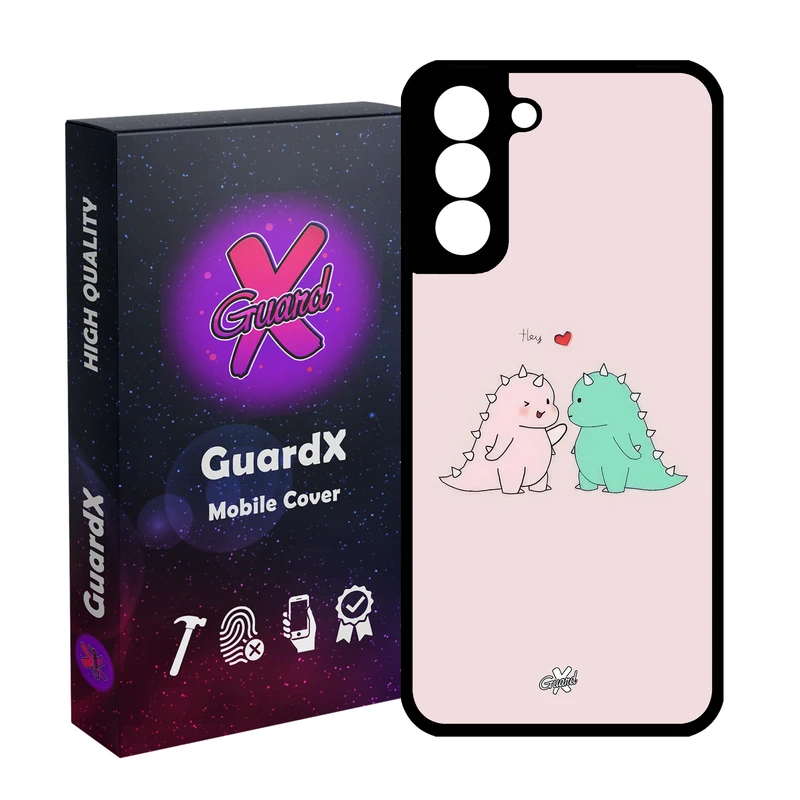 کاور گارد ایکس طرح عشق مدل Glass10653 مناسب برای گوشی موبایل سامسونگ Galaxy S21 FE