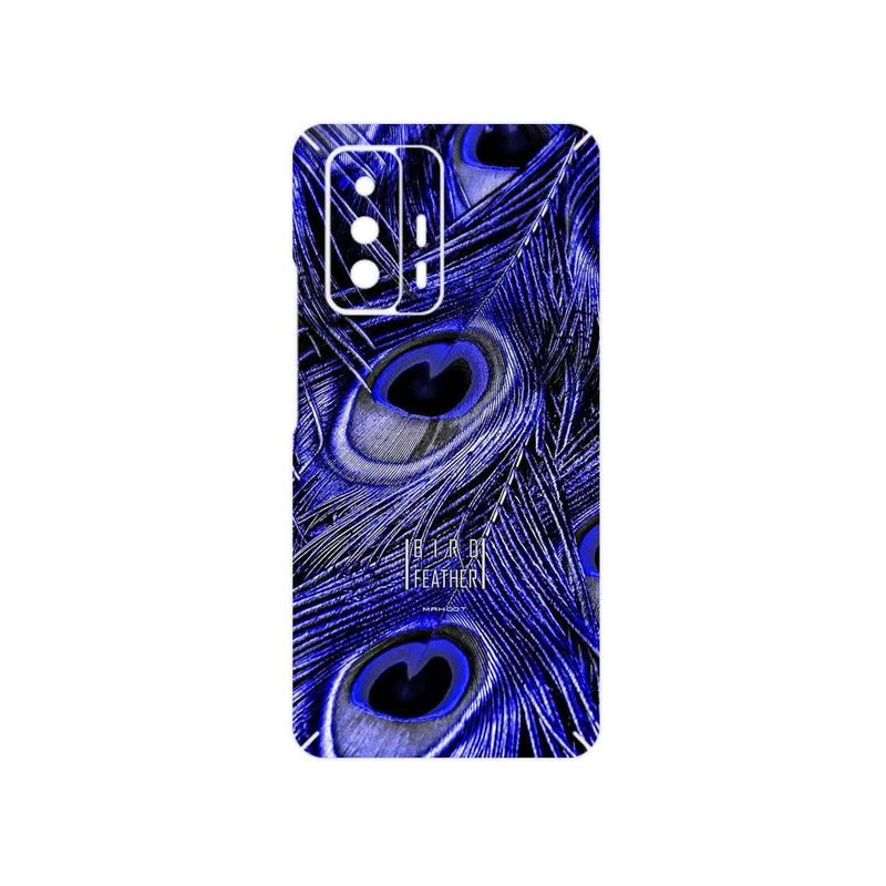 برچسب پوششی ماهوت مدل Purple Feather مناسب برای گوشی موبایل شیائومی 11T 5G