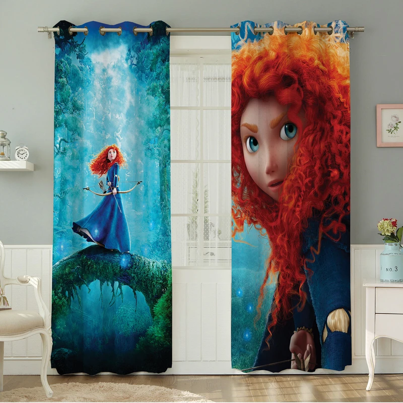 پرده نیروانا طرح کودک  مدل هازان کد 4165 سایز 140×280 سانتی متر