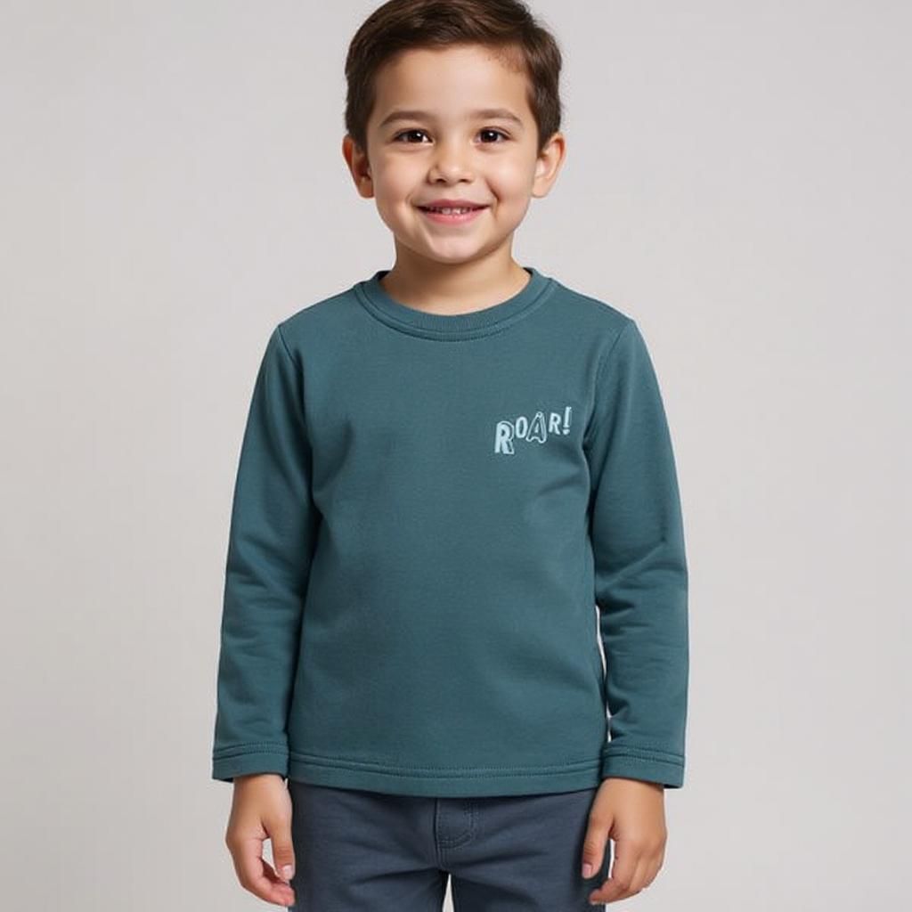 تی شرت آستین بلند پسرانه لوپیلو مدل s44 - - 1