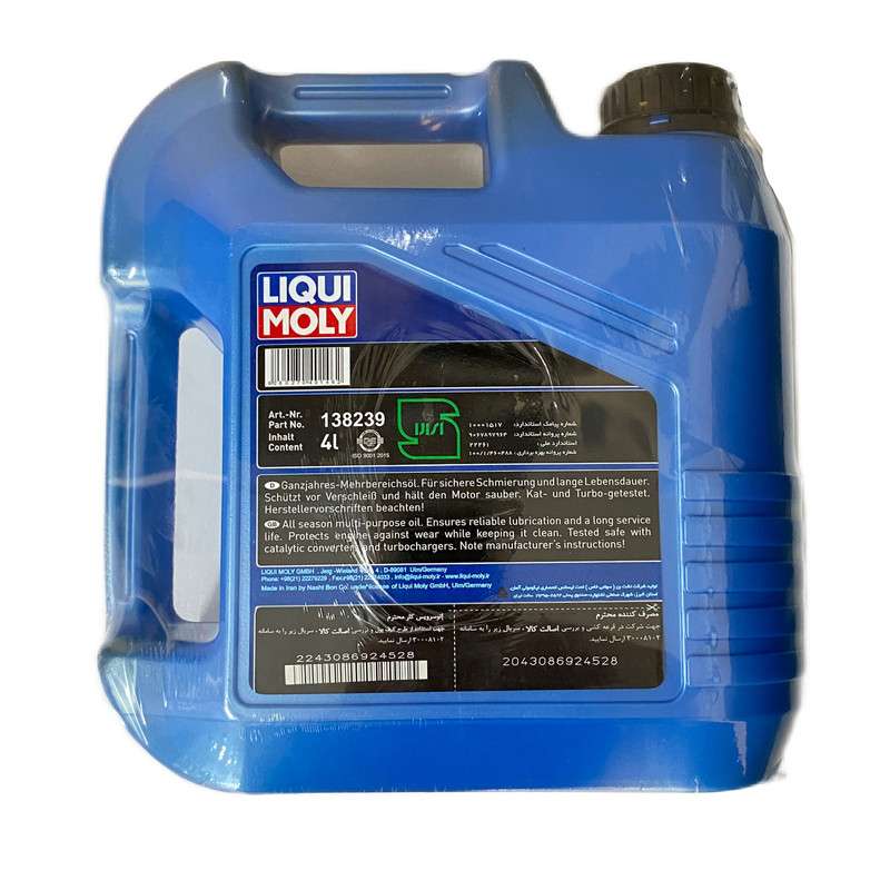 روغن موتور لیکومولی مدل  SN 10W40 حجم 4 لیتر