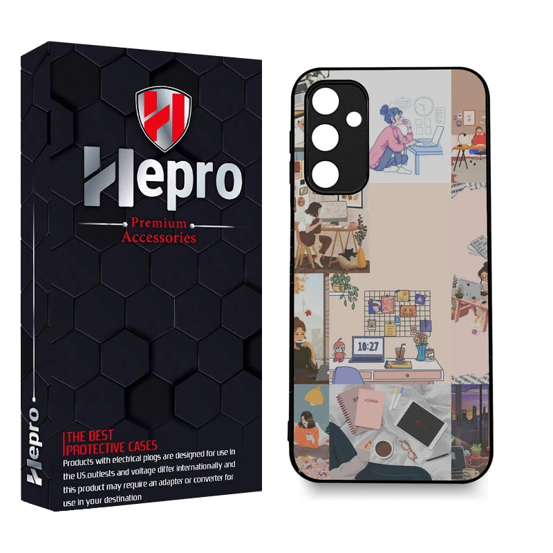 کاور هپرو طرح فانتزی مدل TPU مناسب برای گوشی موبایل سامسونگ Galaxy A55