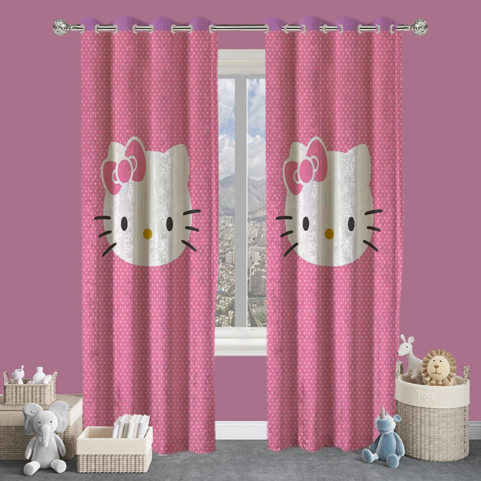 پرده مدل هازان HZD1147 سایز 280×140 سانتی متر