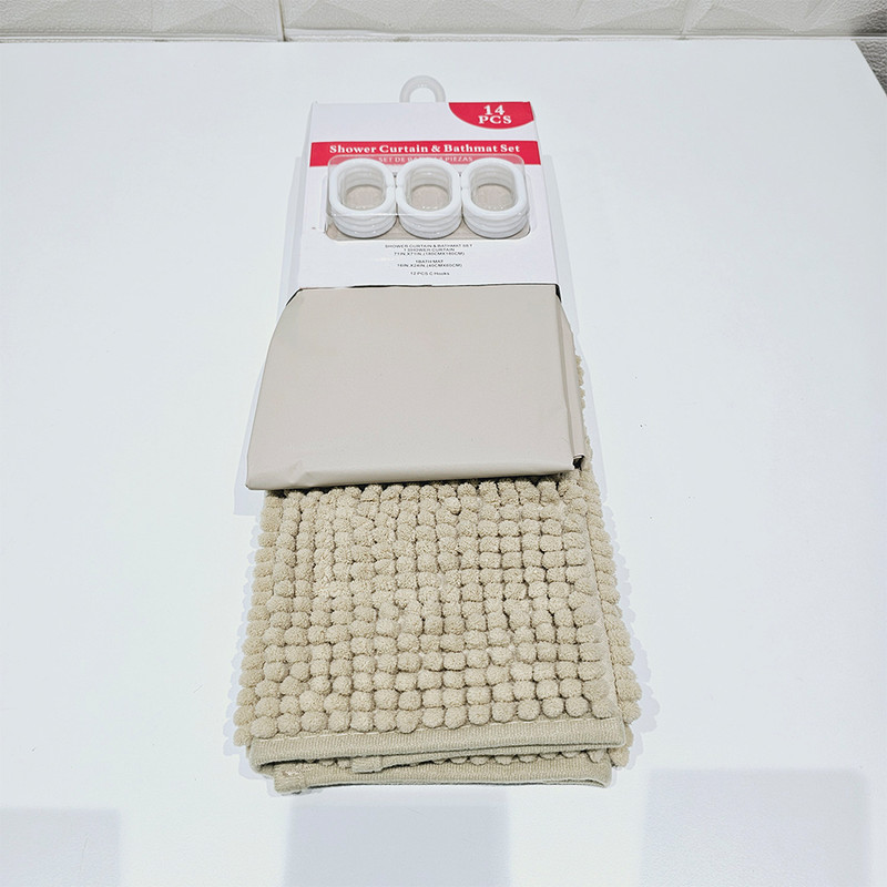 پرده حمام مدل INAREN سایز 180×180 سانتی متر