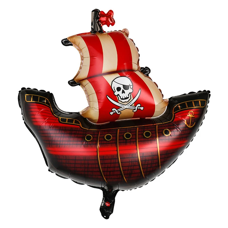  بادکنک فویلی لاکی بالونز طرح کشتی دزدان دریایی کد 1037