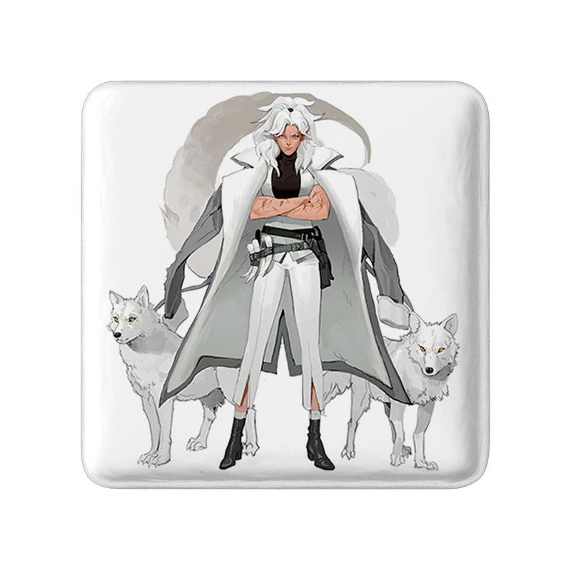 پیکسل خندالو طرح مورو انیمه پرنسس مونونوکه مدل مربعی کد 34084