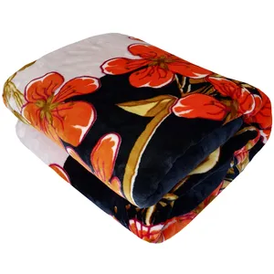 پتو گلبافت کد CC-95409 سایز 240×220 سانتی متر