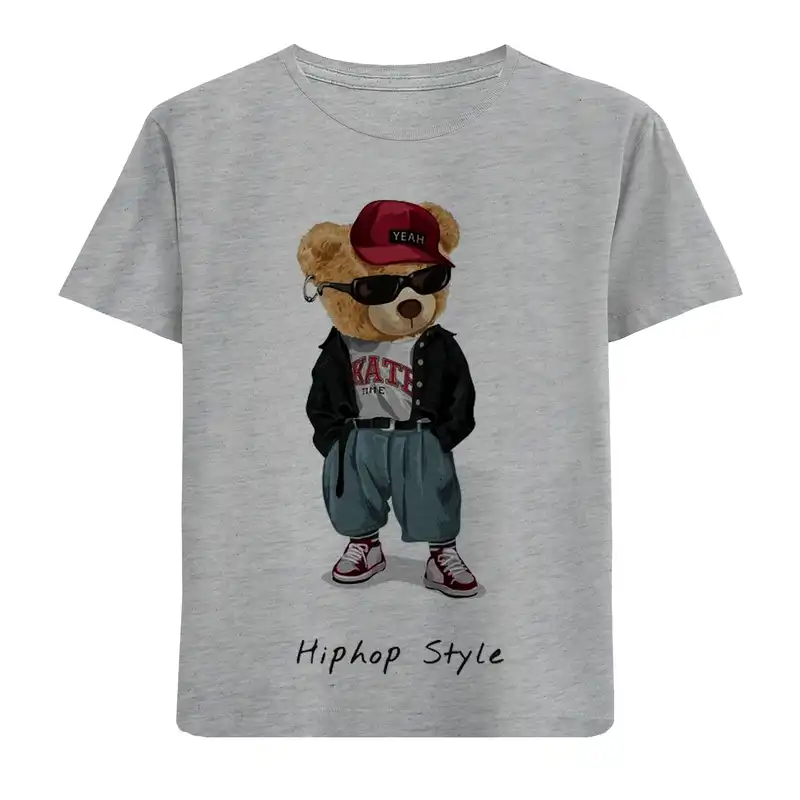 تی شرت بچگانه مدل خرس عینکی F287