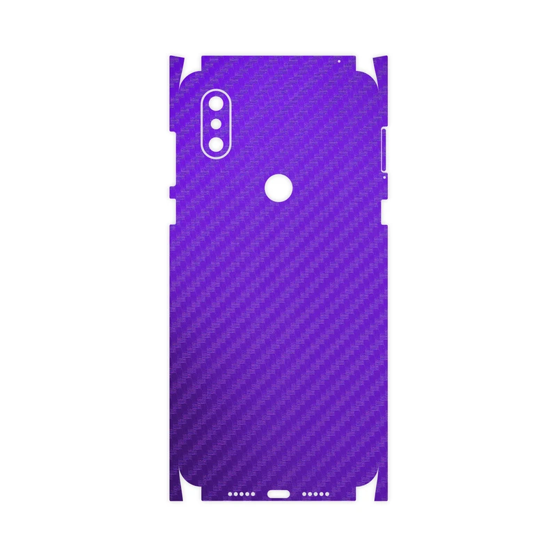 برچسب پوششی ماهوت مدل Purple-Fiber-FullSkin مناسب برای گوشی موبایل شیائومی Mi Mix 3