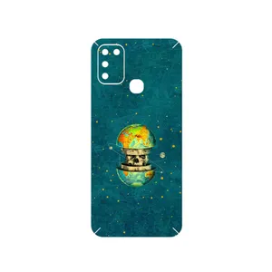 MAHOOT Collage of Earth Face Cover Sticker for Infinix Hot 11 Play