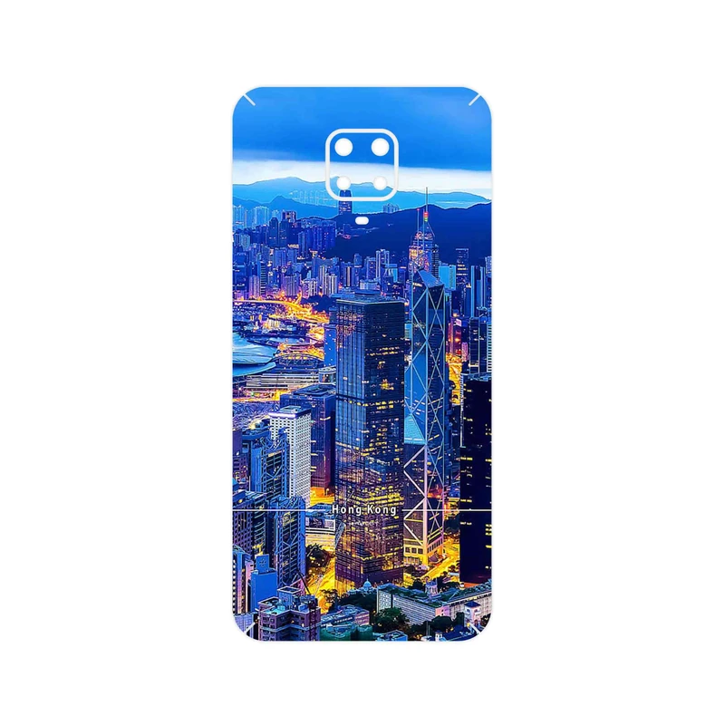 برچسب پوششی ماهوت مدل Hong Kong City مناسب برای گوشی موبایل شیائومی Redmi Note 9 Pro