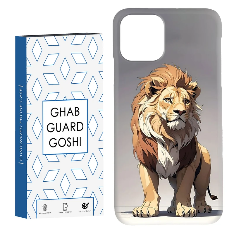 کاور قاب گارد گوشی طرح شیر کد Dimo-372 مناسب برای گوشی موبایل اپل  IPHONE 11 PRO MAX