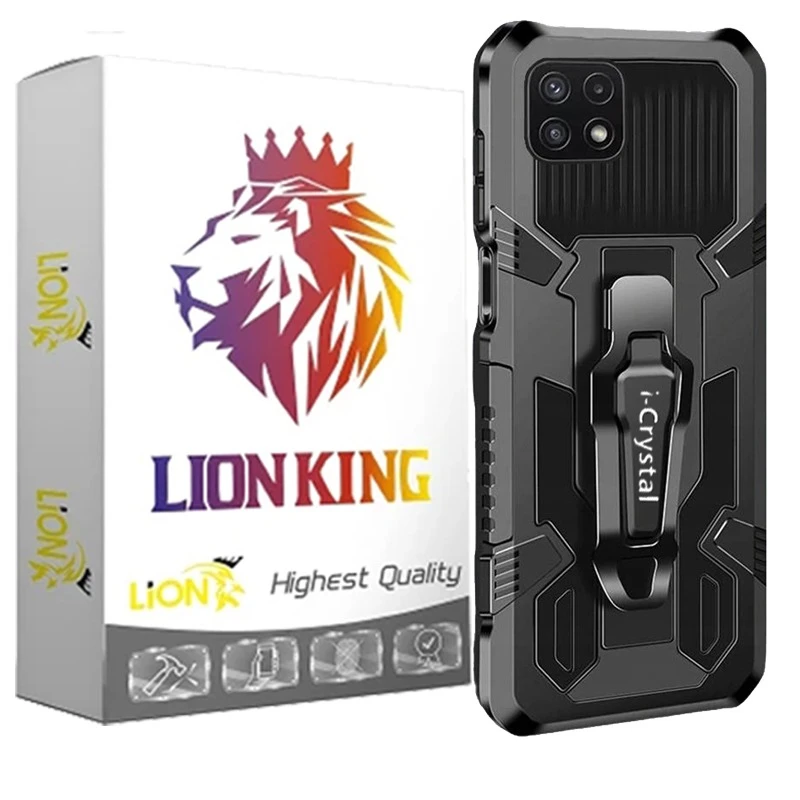 کاور لاین کینگ مدل Warrior مناسب برای گوشی موبایل سامسونگ Galaxy A22 5G