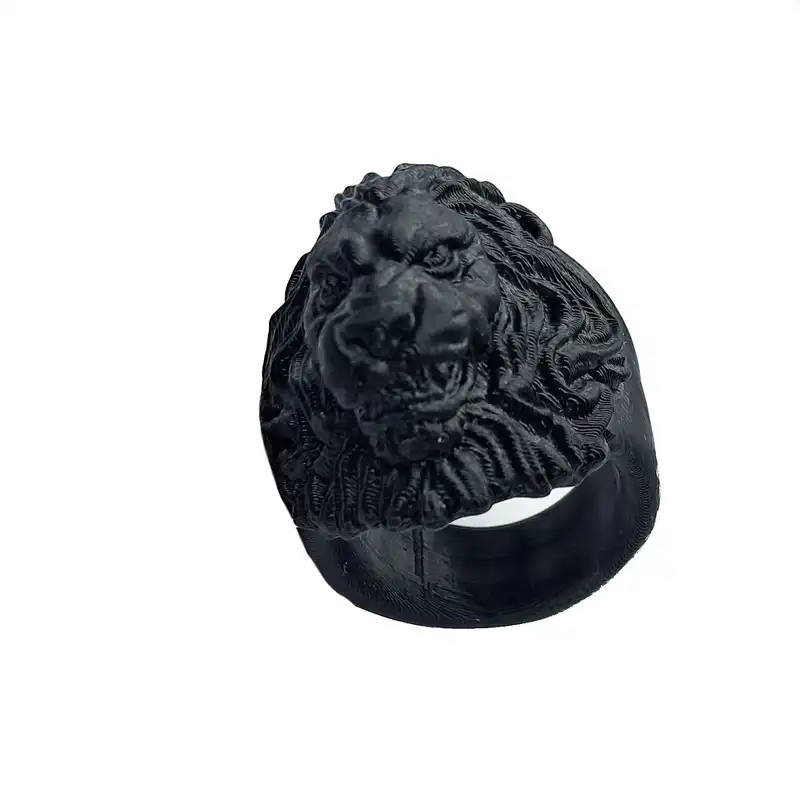 انگشتر مدل اسکلت شیر کد 17.8.1