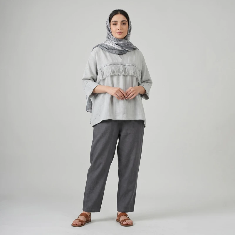 پانچو زنانه مدل FTA15