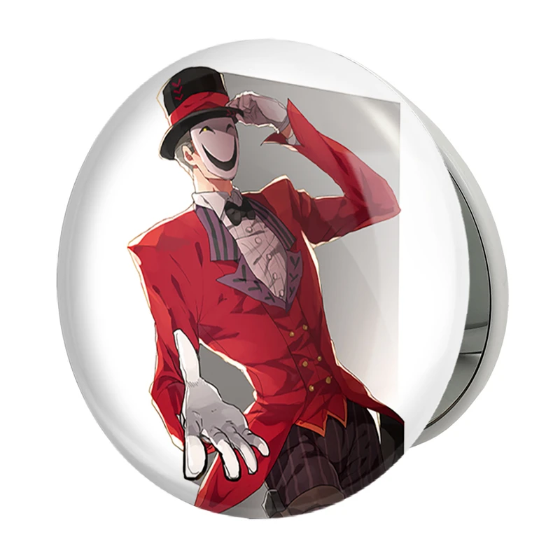 آینه جیبی خندالو طرح هیروکا انیمه گلوله سیاه مدل تاشو کد 35829