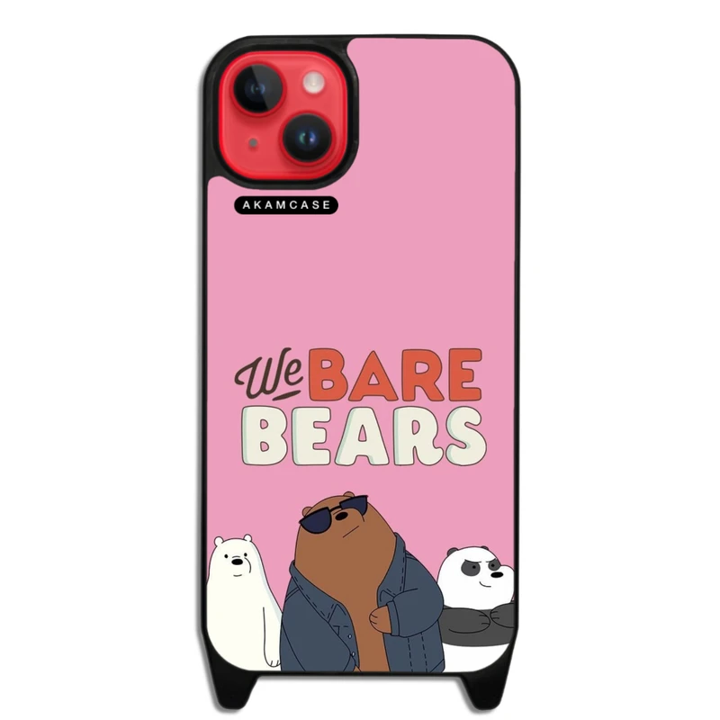 کاور آکام مدل AMCWLA15PLUS-BARE BEAR3 مناسب برای گوشی موبایل اپل iPhone 15 Plus