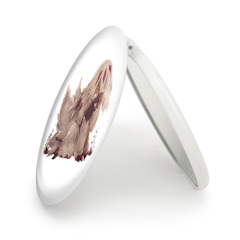 آینه جیبی خندالو طرح فاپوتا انیمه ساخته شده در پرتگاه Made in Abyss مدل تاشو کد 22126