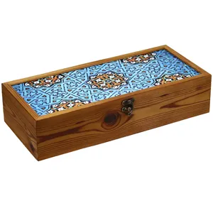 جعبه چای کیسه ای مدل چوبی ترمو F84