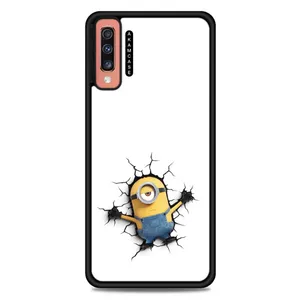 AKAM AMC-WSGA70-MINIONS12 Cover For Samsung Galaxy A70